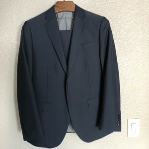 Men’s Suit jacket and pant set navy blue